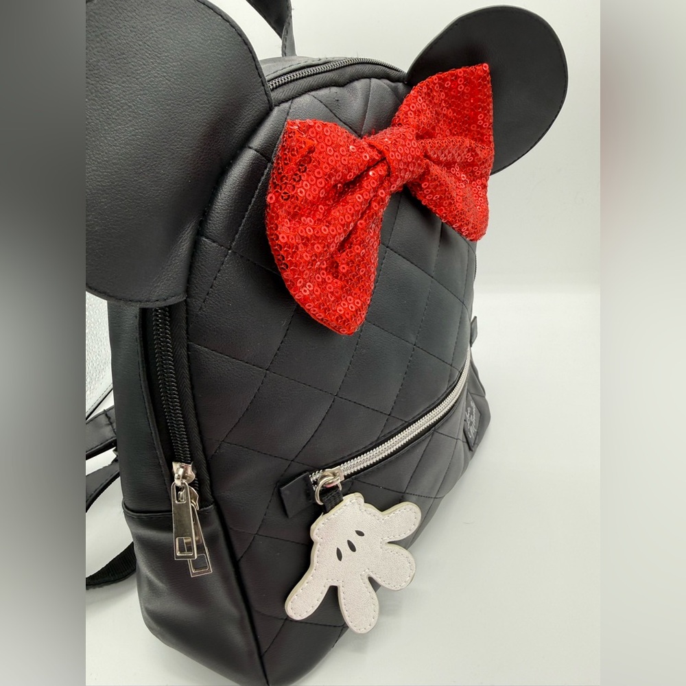 Minnie Mouse Quilted Mini Backpack - image 1